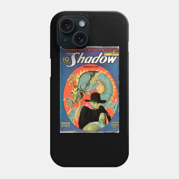 The Shadow Knows Phone Case by Swarm of Eyes