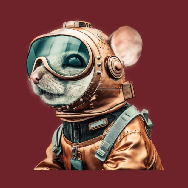 Mouse Space Explorer by Pet And Petal