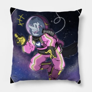 Astronaut Spamton: Pink Pillow