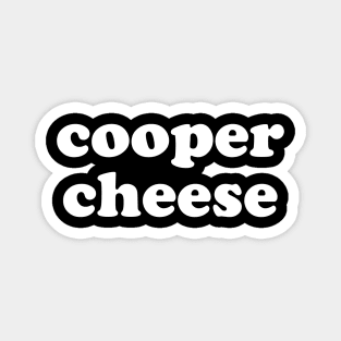 Cooper Cheese Magnet