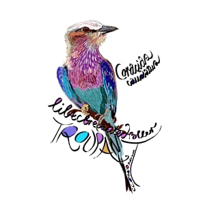 Lilac-breasted Roller, Troupant T-Shirt