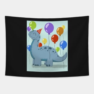 Dinosaur Birthday Tapestry