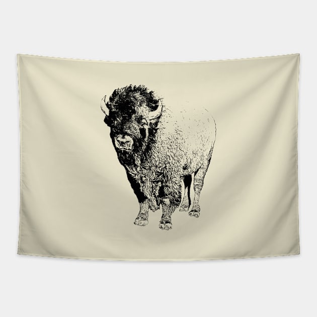 Bison Tapestry by Guardi