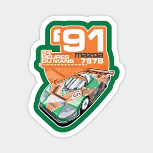 MAZDA - 787B GROUP C2 Magnet