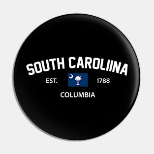 South Carolina Collegiate Preppy Pin