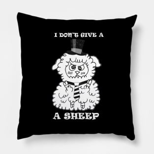 i don't give a sheep Pillow