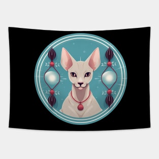 Oriental Shorthair Cat Xmas  Ornament, Love Cats Tapestry