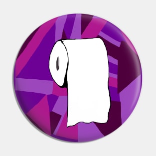 Toilet Paper - Purple Pin