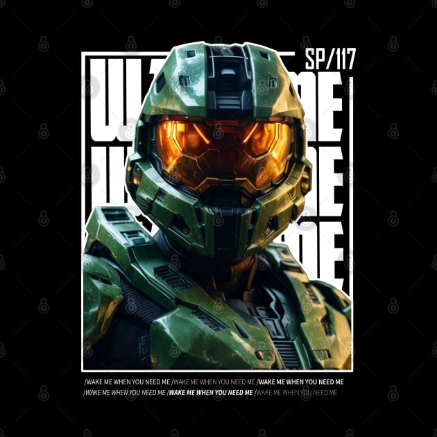 Halo game quotes - Master chief - Spartan 117 - Realistic #2 by trino21