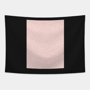 Pink Dalmatian Print Tapestry