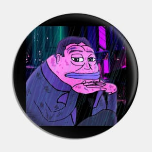 Sad Blade Runner Toad Pin