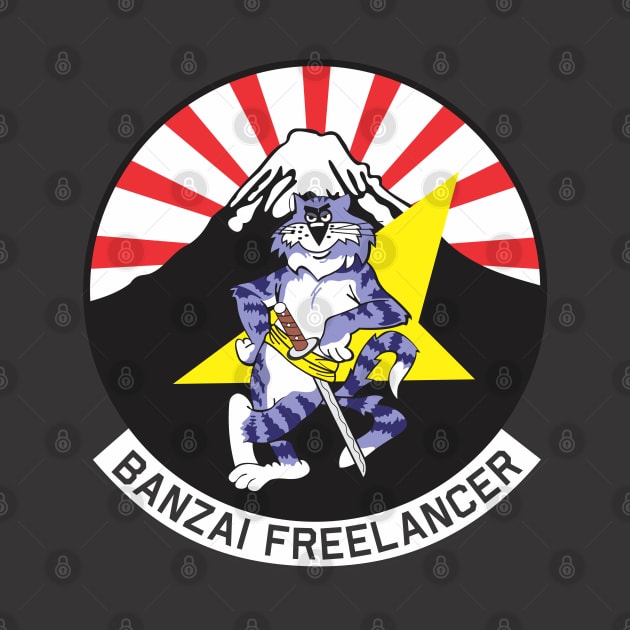 Grumman F-14 Tomcat - Banzai Freelancer by TomcatGypsy