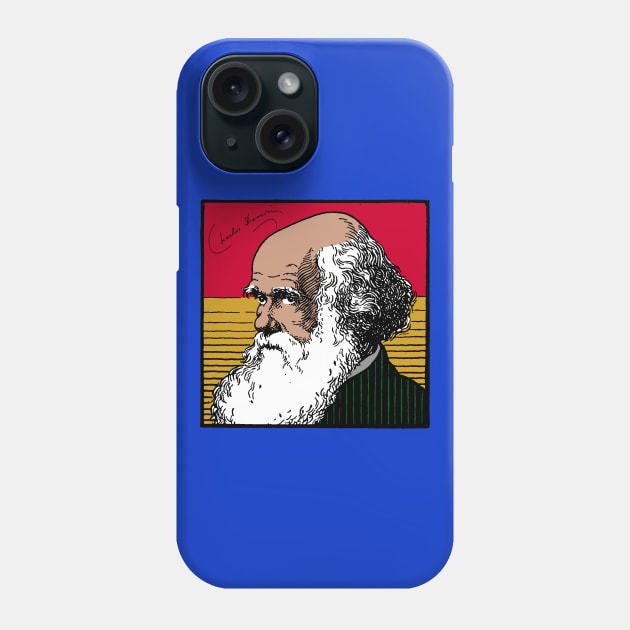 Charles Darwin Phone Case by Historia