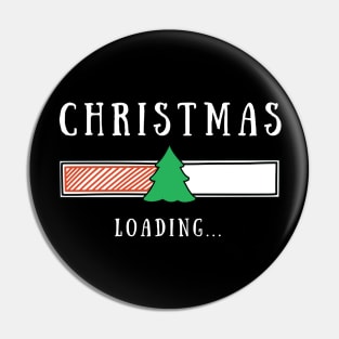 Christmas Loading Xmas Progress Pin