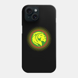 LION_RASTA COLORS_OHC Phone Case