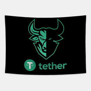 tether coin Crypto coin Crytopcurrency Tapestry