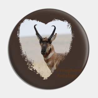 Pronghorn Antelope- Prairie Speedster Pin