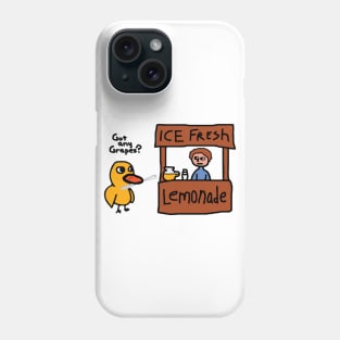 Got any grapes // Lemonade Stand Phone Case