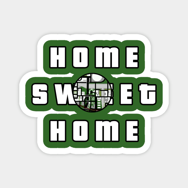 Home Sweet Home Magnet by baaldips