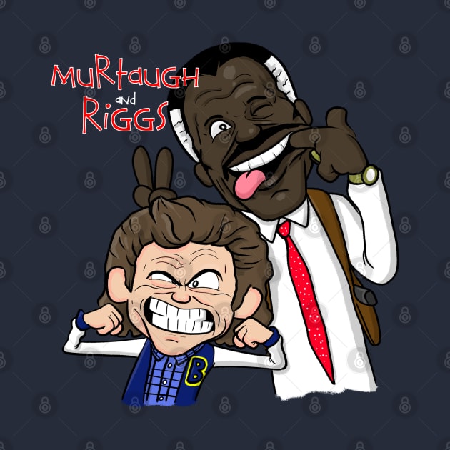 Murtaugh and Riggs by MarianoSan