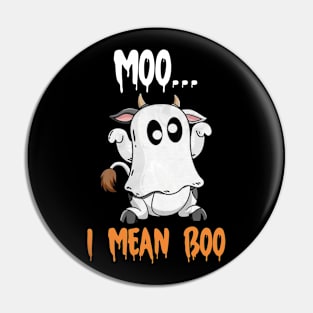 Moo I Mean Boo Pin