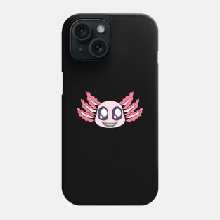 Axolotl with braces Phone Case