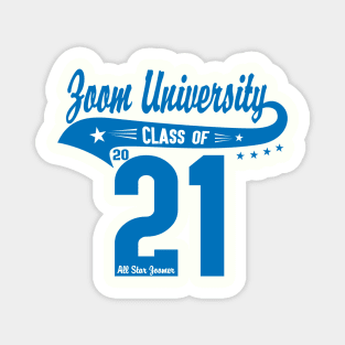 Zoom University - Baseball Script Magnet