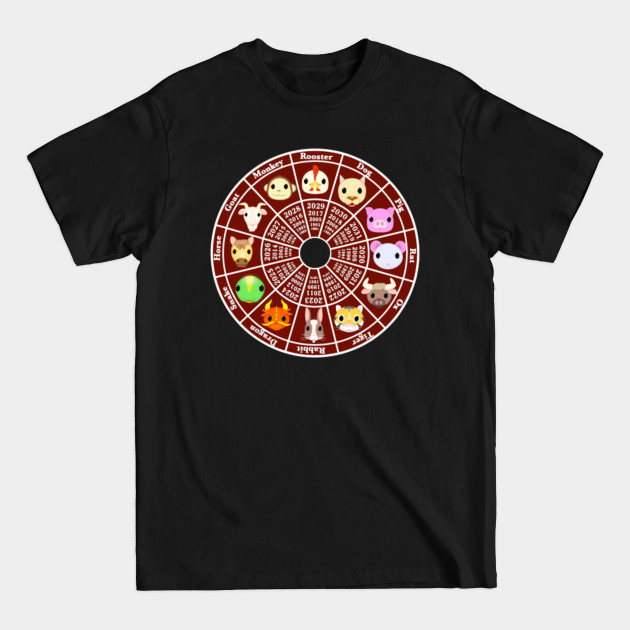 Discover Chinese Zodiac Lunar New Year - Chinese Zodiac - T-Shirt