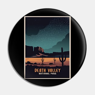 Death Valley National Park Night in Desert Pin