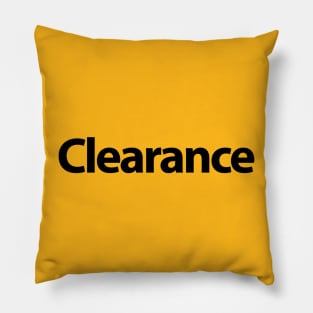 Clearance Pillow