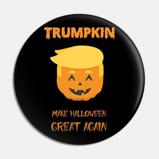 Trumpkin Make Halloween Great Again Pin by Food in a Can