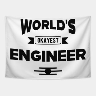 Engineer - World's okayest engineer Tapestry