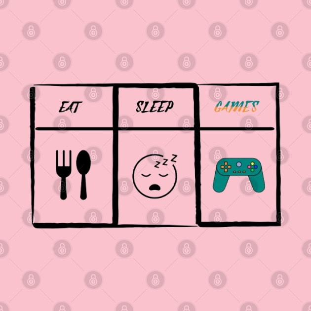 Eat Sleep Games, Controller by KoumlisArt