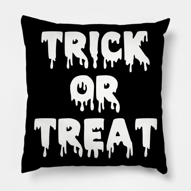 Trick or treat Pillow by Designzz