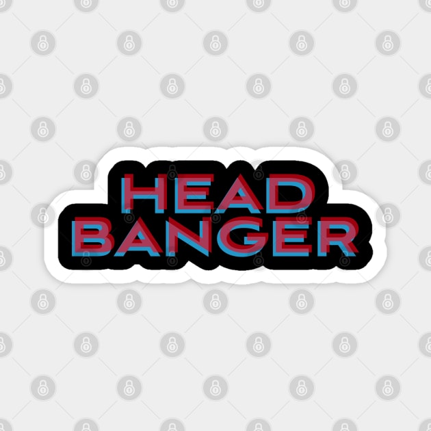 head banger! Magnet by RedValley