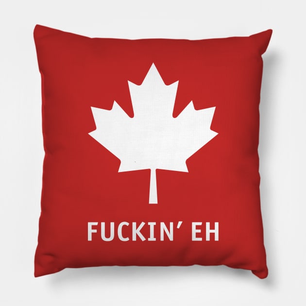 Canada Eh Pillow by Cosmo Gazoo