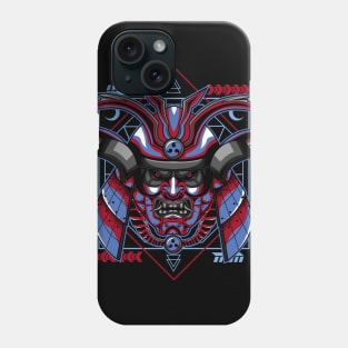 samurai head mask Phone Case