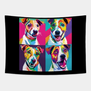 Jack Russell Terrier Pop Art - Dog Lover Gifts Tapestry