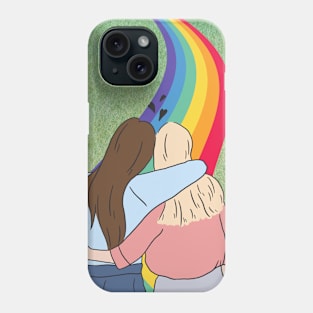 LGBTQ+ people are equal Phone Case