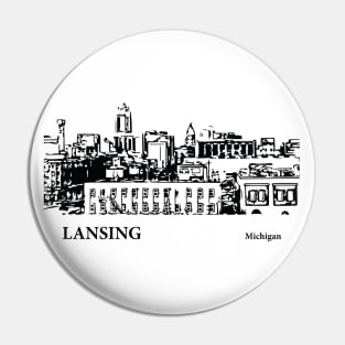 Lansing Michigan Pin