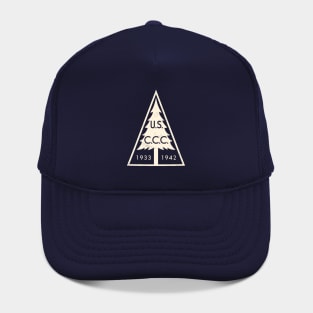 Civilian Conservation Corps - Triangle Tree Badge Hat