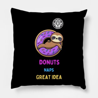 Jinrai: Donuts and Naps Pillow