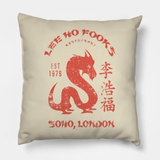 Lee Ho Fooks Vintage Resto Pillow