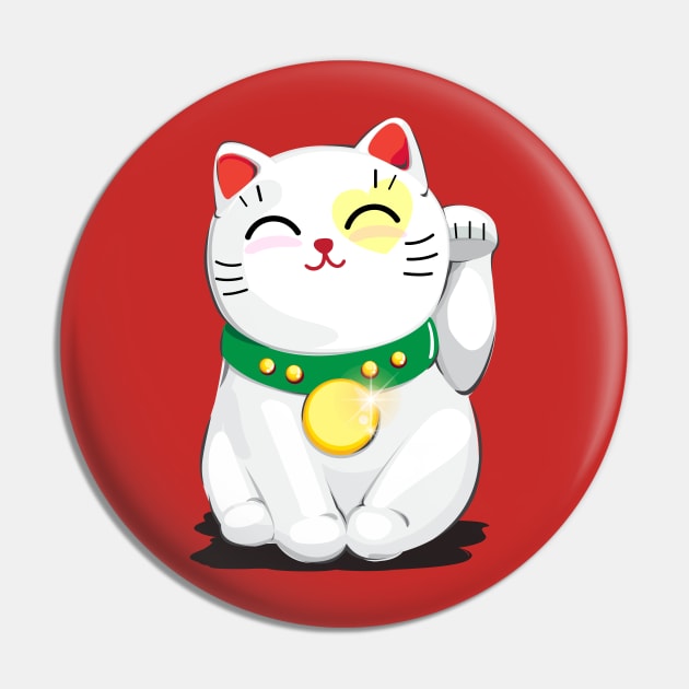 super lucky cat Pin by Oonamin