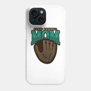 Baseball Mom T-shirt Phone Case