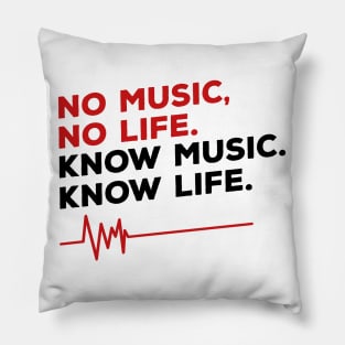 No music, No life (2) Pillow