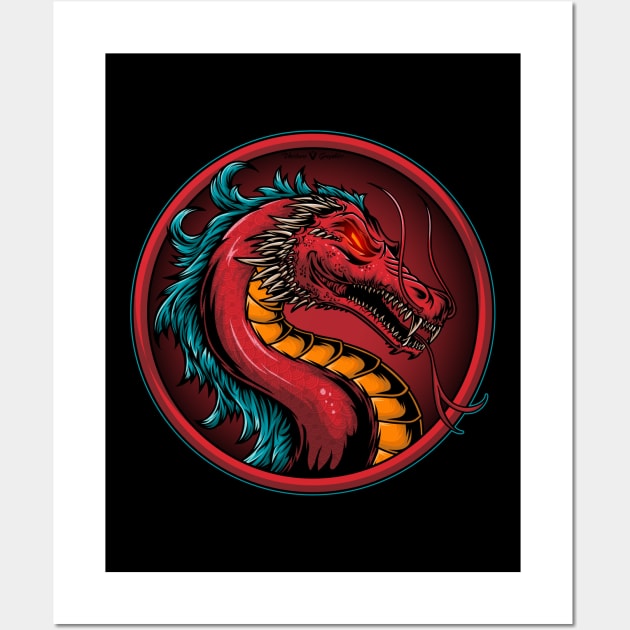 Poster Mortal Kombat - Dragon