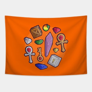 Crash Collectibles shirt Tapestry