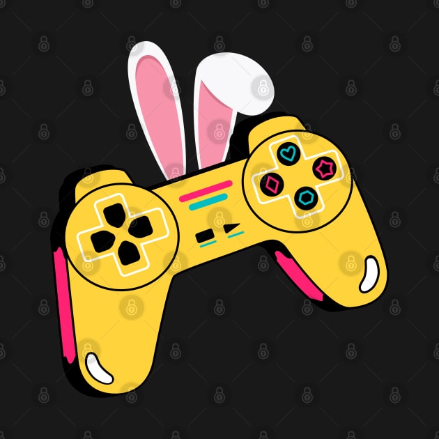 Video Game Easter Bunny Gaming Controller Gamer Boys Girls by Johner_Clerk_Design