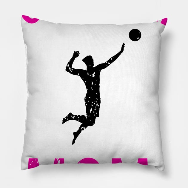 Volleyball Sport Team Play Gift Pillow by Johnny_Sk3tch